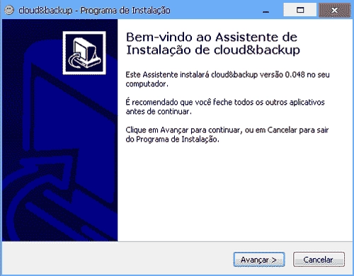 inicio da instalação