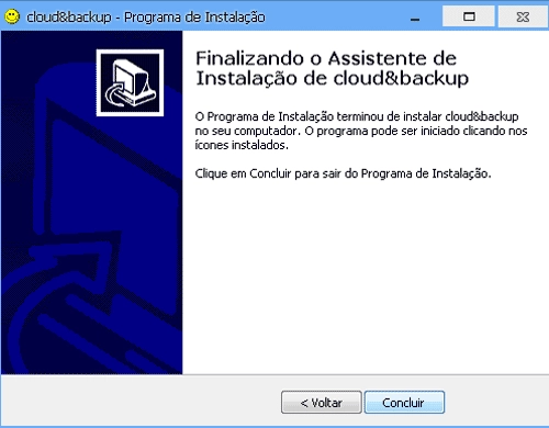 configurador do cloud&backup
