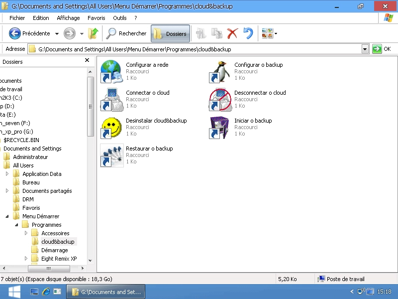 aplicativos cloud&backup